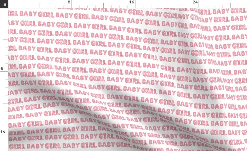 Baby Girl Cotton Fat Quarters Pink Gray Elephants Infant Newborn Nursery Petal Quilting Cotton Mix & Match Fat Quarters by Spoonflower Balloon Letters