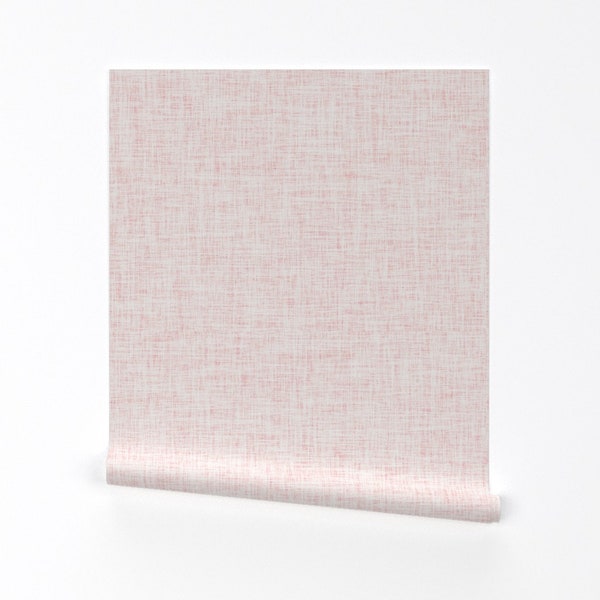 Pink Grasscloth Wallpaper Etsy