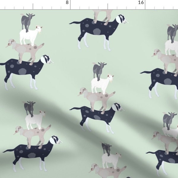 Goat Fabric Etsy