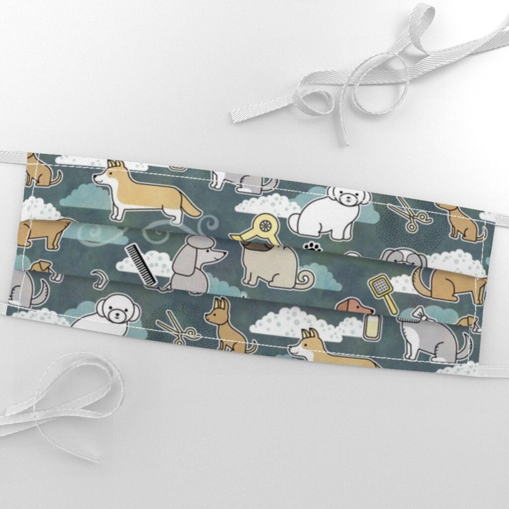 Pet Groomers Fabric Dog Groomer By Patricia Lima Animal Etsy