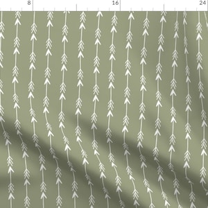 Gender Neutral Cotton Fabric Sage Green Woodland Animal Collection Petal Signature Quilting Cotton Mix & Match Fabric by Spoonflower Option G