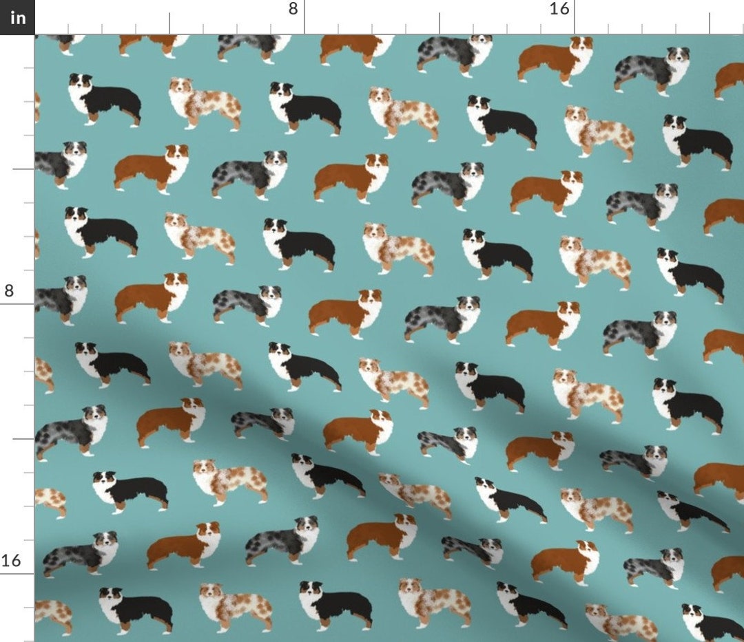 Dogs pattern print must have gifts for dog person mint dog breeds Bath Mat  by PetFriendly