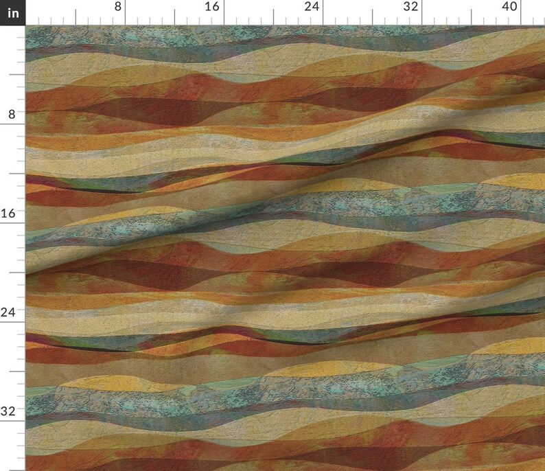 Copper Sienna Brown Fabric Sandstone Sienna Copper by Wren Etsy
