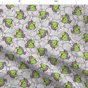 Zombies Fabric - Zombie Unicorn Apocolypse Cupcake Brains By Costumewrangler - Zombie Unicorns Cotton Fabric By The Yard With Spoonflower
