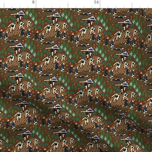 Triathlon Fabric - Triathlon By Susan Polston - Triathlon Althlete Sports Run Bike Swim Cotton Fabric By The Yard With Spoonflower