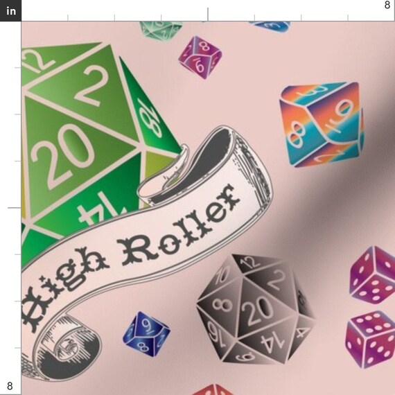 Tattoo Dice Fabric High Roller Tattoo by Kfrogb Tattoo - Etsy Canada