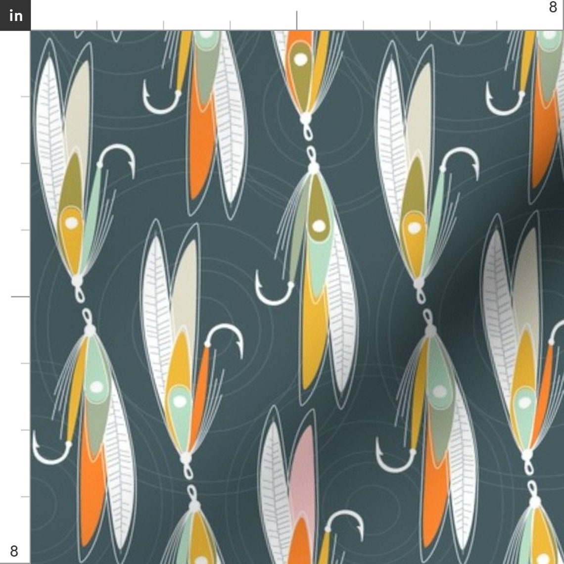 Fly Fishing Fabric Flipflopped Flies by Nadia Hassan Etsy