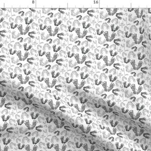 Baby Fabric - Baby Love By Amy Tanaka - Gray White Nursery Gender Neutral Boys Girls Baby Cute Cotton Fabric By The Yard With Spoonflower