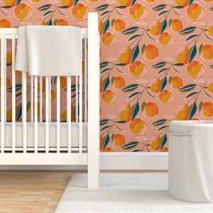 Juicy Oranges Wallpaper - Cuties by Tsim_designs - Hand Drawn Abstract