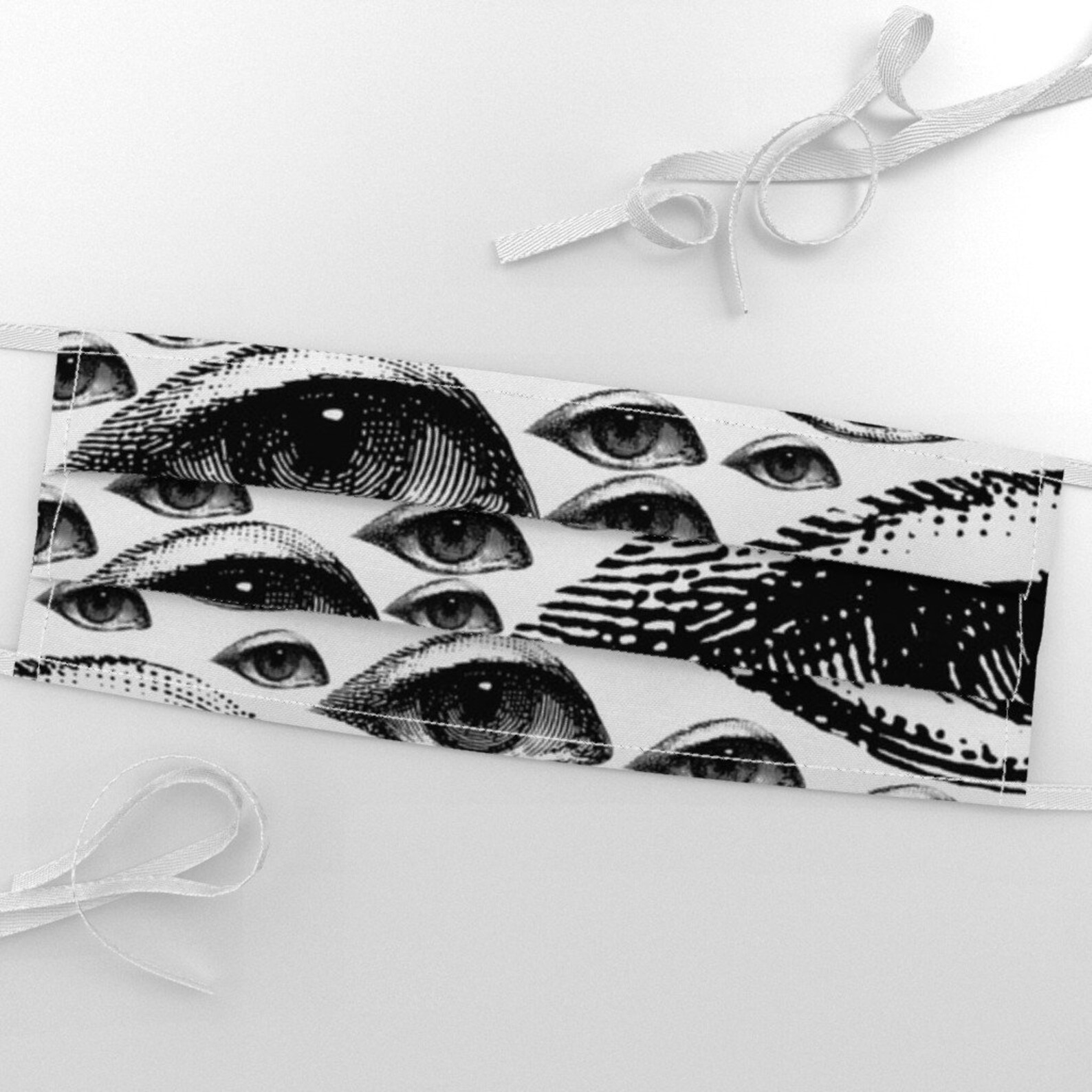 Eyes Fabric Eye Eye Eye by Hollycejeffriess Eyes Print Etsy