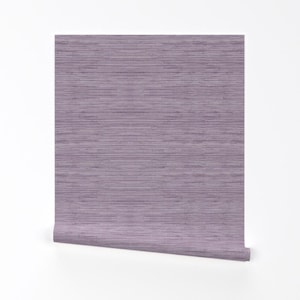Lilac Coastal Removable Peel and Stick Wallpaper - Violet Purple Lavender - Wall Art Wall Decor - Lavender Coastal by willowlanetextiles