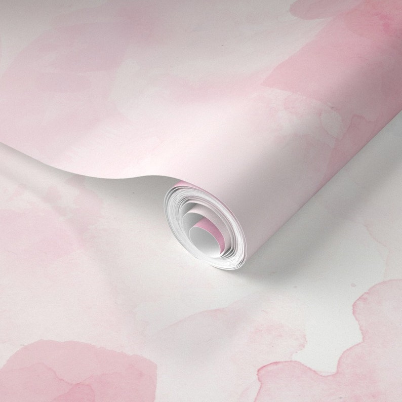 Watercolor Wallpaper Blush Watercolor by Rachelnieman - Etsy