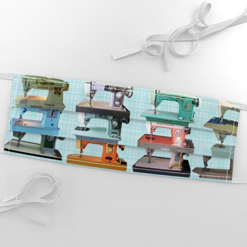 Retro Fabric Sewing Machines by Hollywood Royalty Retro Etsy