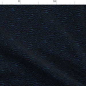 Dragon Scales Fabric - Sparkle Bluetooth Metal Dragon Scales By Glimmericks - Dragon Scale Blue Cotton Fabric By The Yard With Spoonflower