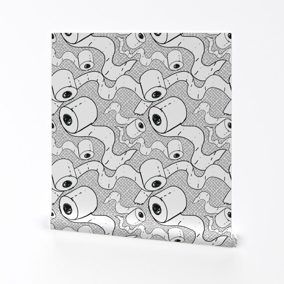 Toilet paper wallpaper discount