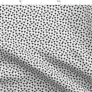 Black and Gray Penguins Fabric - Penguins By Oohoo - Arctic Penguins Gender Neutral Nursery Decor Cotton Fabric By The Yard With Spoonflower