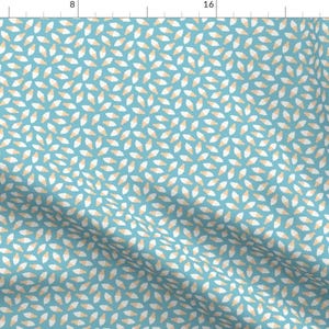 Vanilla Ice Cream Fabric - Soft Serve by littlearrowdesign - Summer Sweet Treat Mint Teal Green Soft-serve Fabric by the Yard by Spoonflower