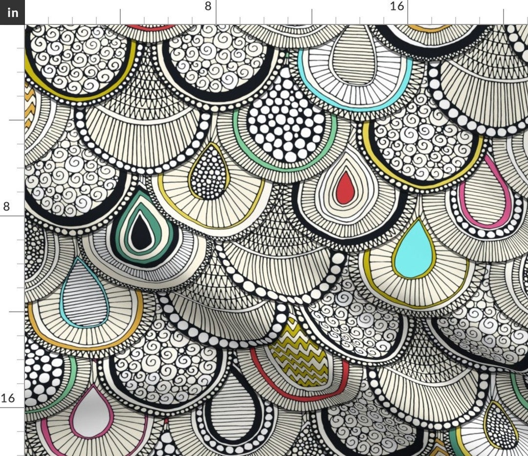 Dragon Scales Fabric Dragon Scales Large by Scrummy Mermaid Fantasy