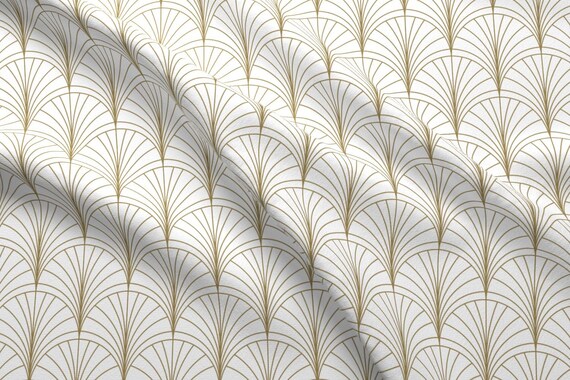 Art Deco Fabric Floral Burst Gold On White By Anvil Studio Art Deco Gold White Floral Burst Cotton Fabric By The Yard With Spoonflower Art Deco Fabric Floral Burst Gold On White By Anvil Studio Art Deco Gold White Floral Burst Cotton Fabric By The Yard With Spoonflower