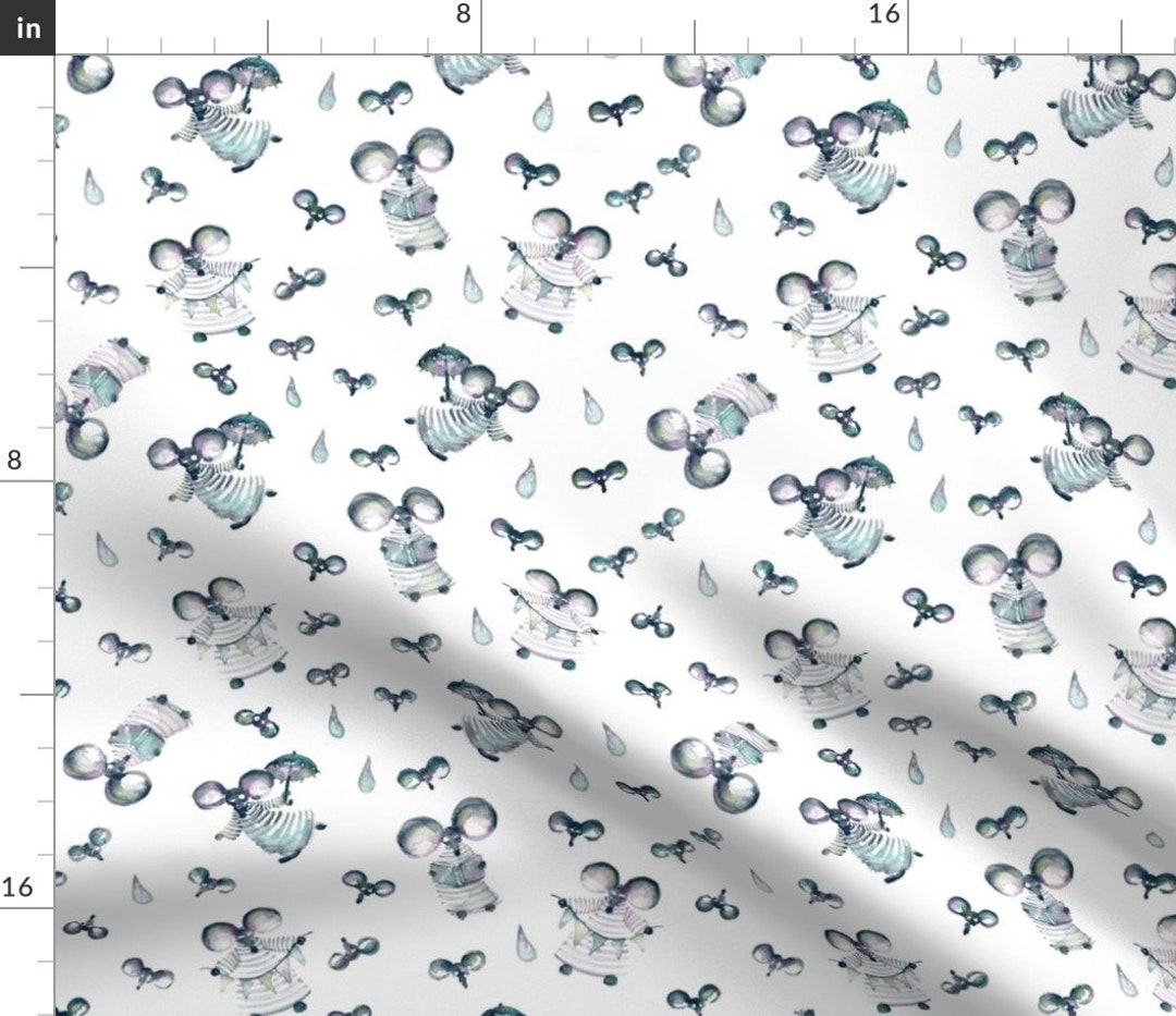 Kids Mouse Fabric Mice Are Nice by Julieprescesky Gender Neutral