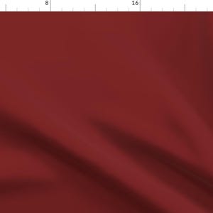 Burgundy Fabric - Solid Deep Red  by cusp_creative&co - Dark Red Deep Red Solid Red Oxblood Red Fabric by the Yard by Spoonflower