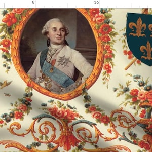 Louis Xiv Fabric - Etsy