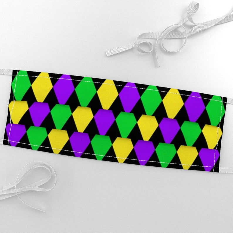 mardi gras fabric items