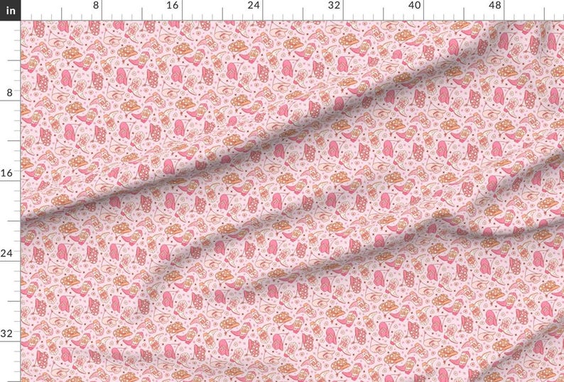 Retro Cowgirl Apparel Fabric - Boots And Hats by camilaprints - Cowboy Hat Western Boots Nashville Howdy Clothing Fabric by Spoonflower image 2