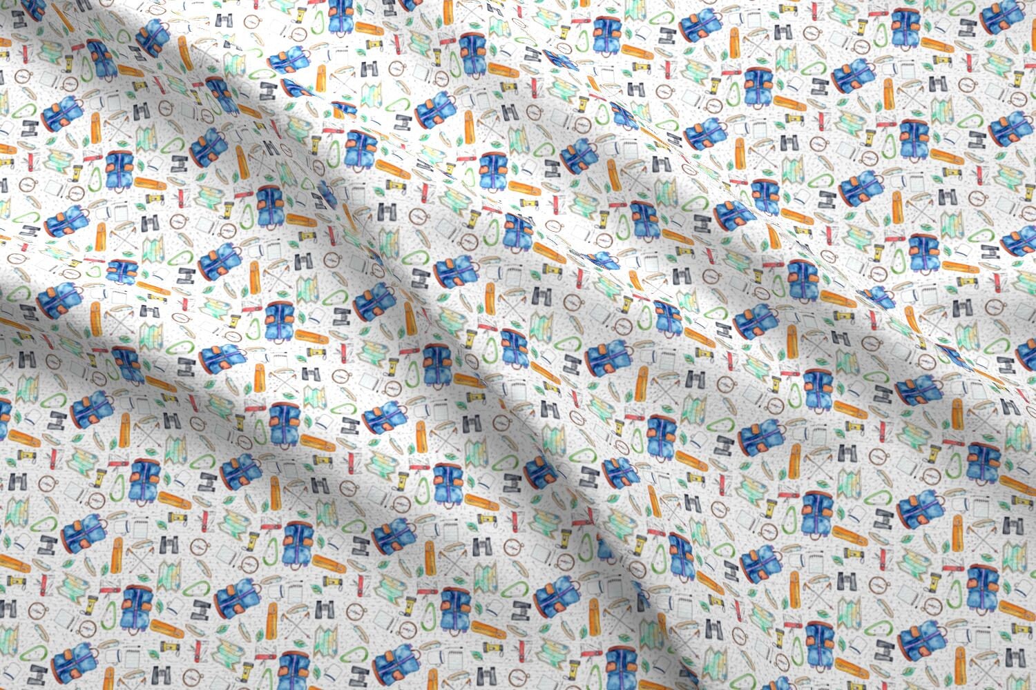 Hiking Fabric Hiking Essentials Non Directional Smaller Etsy