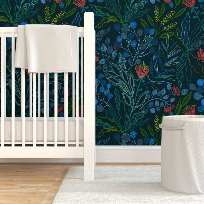 Australian Floral Wallpaper Botanical Australian Flora | Etsy