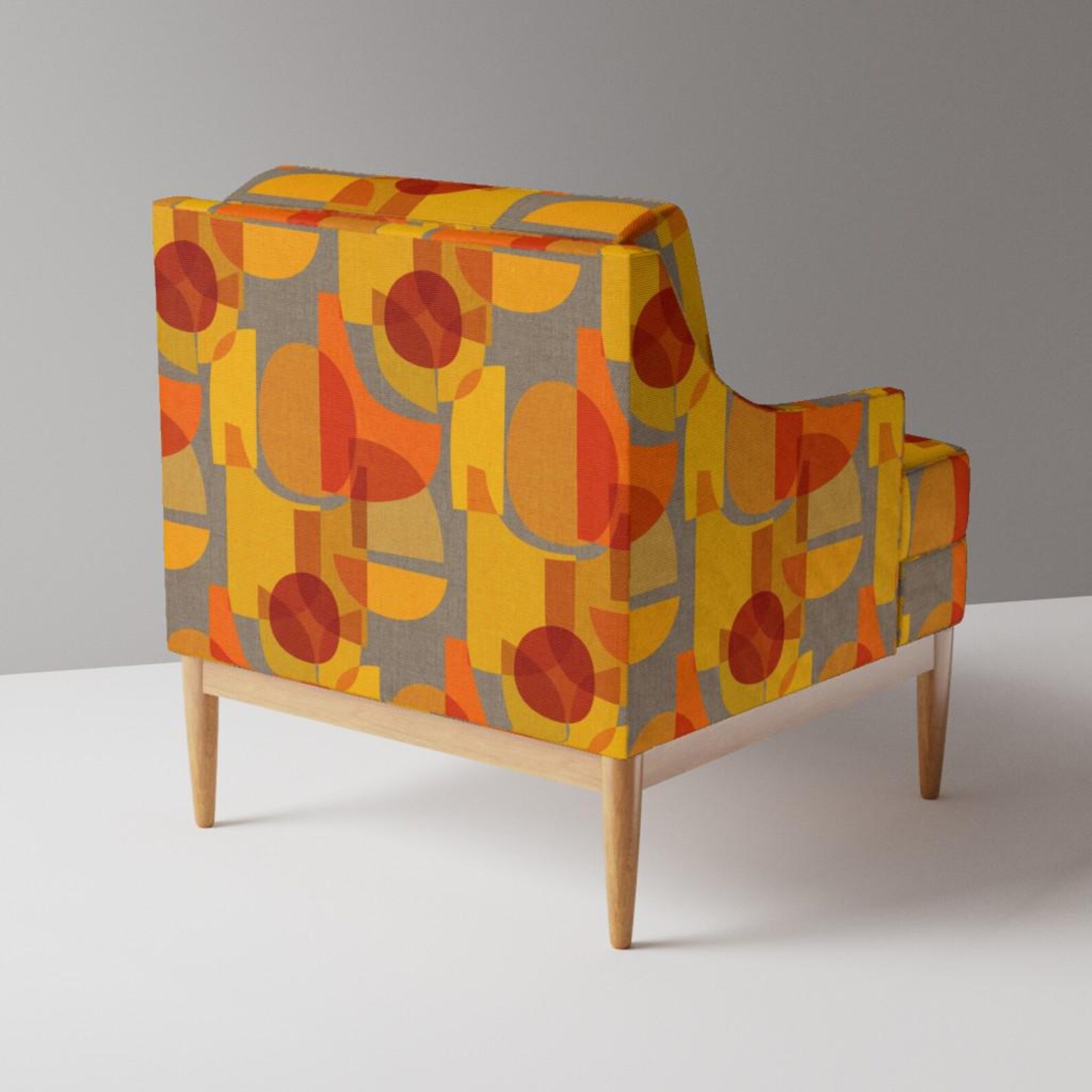 Fascinating Mid Century Upholstery Fabric Photos