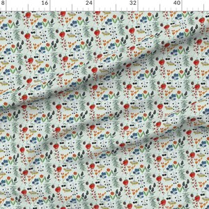 Berries Fabric - Berries By Linsart - Berries Fruit Botanicals Floral Flowers Nature Spring Food Cotton Fabric By The Yard With Spoonflower image 2