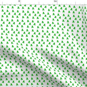 Green Ribbon Fabric - Green Ribbon By Dknitter - Kidney Cancer Green Ribbon Health Awareness Cotton Fabric By The Yard With Spoonflower