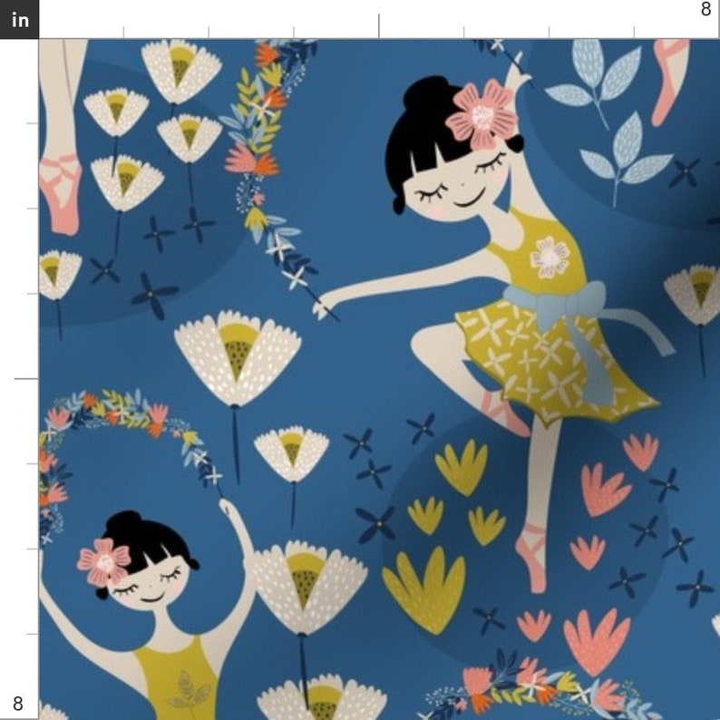 Ballet Fabric Sleeping Beauty Garland Waltz by Etsy