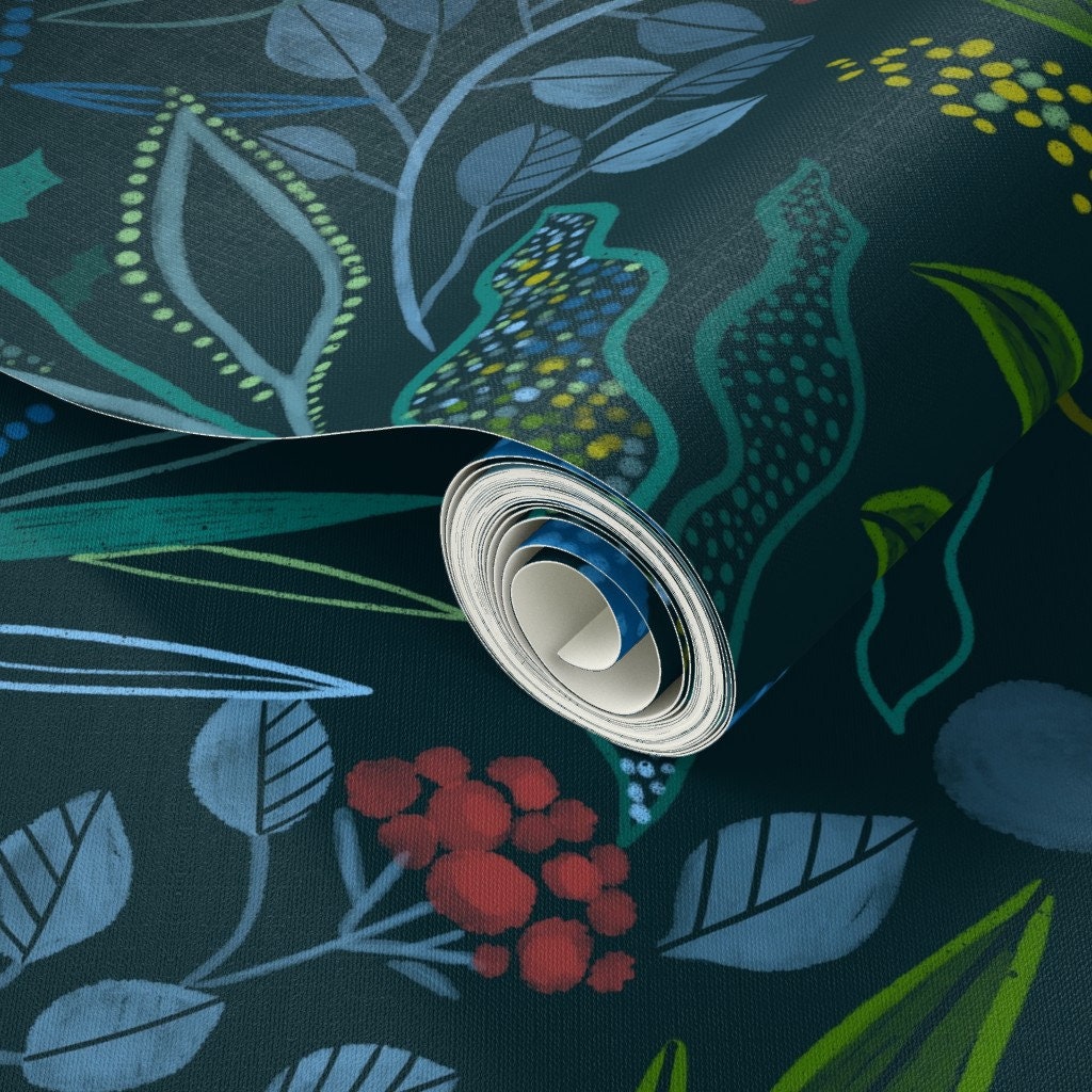 Australian Floral Wallpaper Botanical Australian Flora Etsy