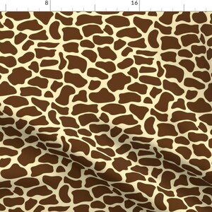 Giraffe Texture Fabric - Giraffe Pattern By Boyusya - Giraffe Animal Zoo Quilt Texture Upholstery Cotton Fabric By The Yard With Spoonflower