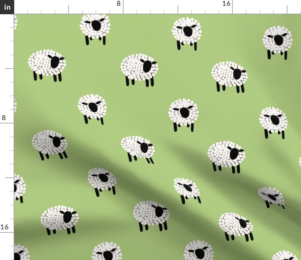 Sheep Fleece Fabric 