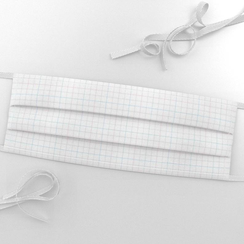 Graph Paper Fabric Quarterinchgrid by Lorrietweet Graph Etsy