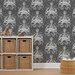 Octopus on Gray Wallpaper Octopus Oasis Gray by Willowlanetextiles