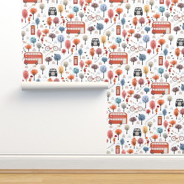 Removable Wallpaper London Etsy