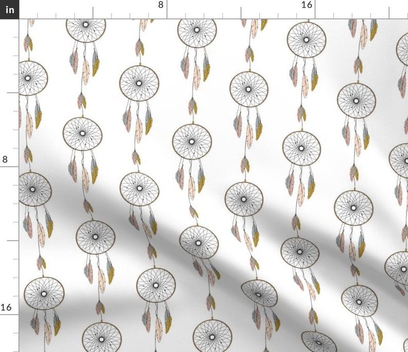 Dream Catcher Fabric Dreamcatcher // Dreamweaver Collection Etsy