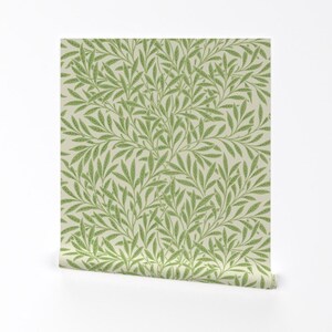 Willow Wallpaper - Willow Original Extra Large By Peacoquettedesigns - Custom Printed Removable Self Adhesive Wallpaper Roll by Spoonflower