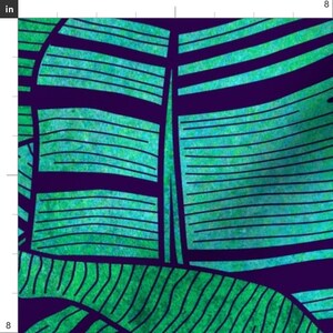 Banana Leaves Fabric - Tropical Banana Leaves Extra Large By Rubydoor - Tropical Plant Summer Cotton Fabric By The Yard With Spoonflower bild 3