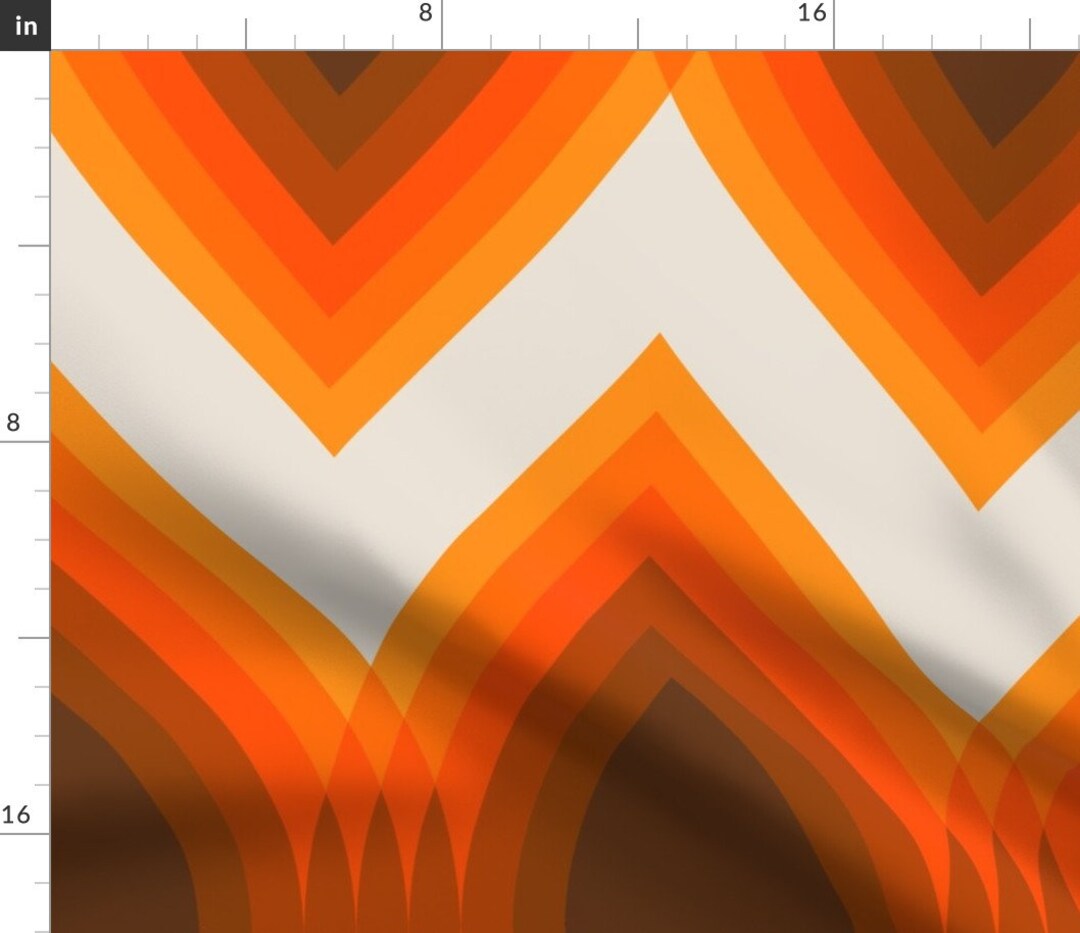 Mod Desert Eye Fabric Eye // Golden by Circa78designs Etsy