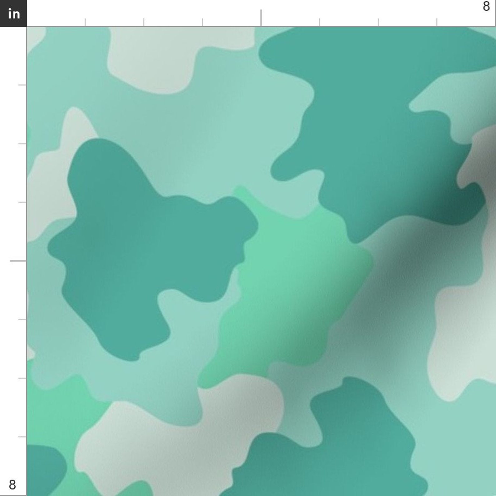 Mint Green Camo Fabric Mint Camo By Kimsa Mint Green Teal Etsy