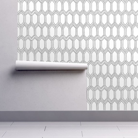 Tile Wallpaper Tons Of Tiles White Gray By Image 0