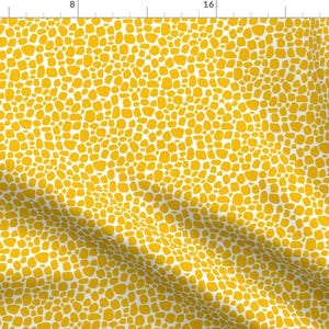 Yellow Animal Print Fabric - Giraffe Patches by jacquelinehurd - Giraffe Jungle Animal Safari Nursery Zoo  Fabric by the Yard by Spoonflower