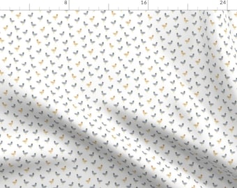 Pigeon Fabric - Pigeons By Stolenpencil - Pigeon Bird Animal Nature Gray Brown White Cotton Fabric By The Yard With Spoonflower