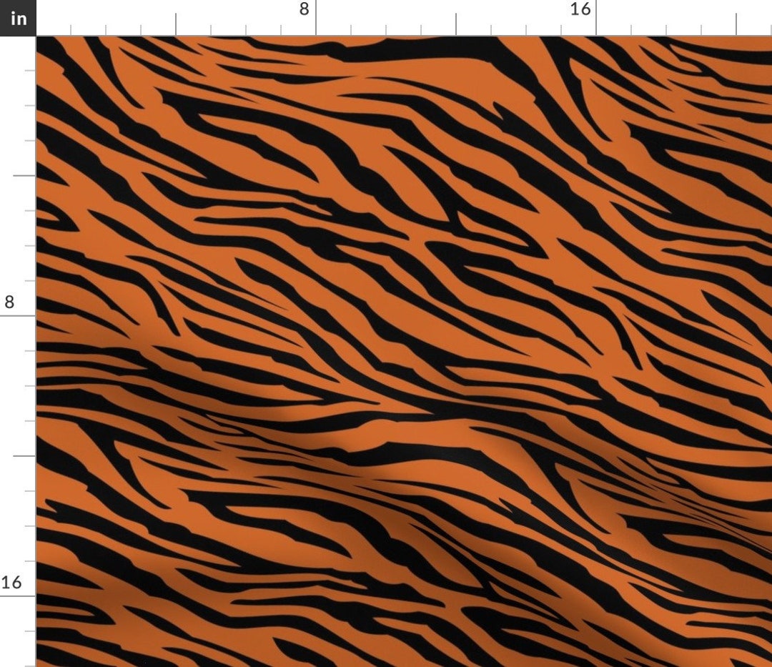Animal Skin Fabric Tiger Print by Animal Etsy