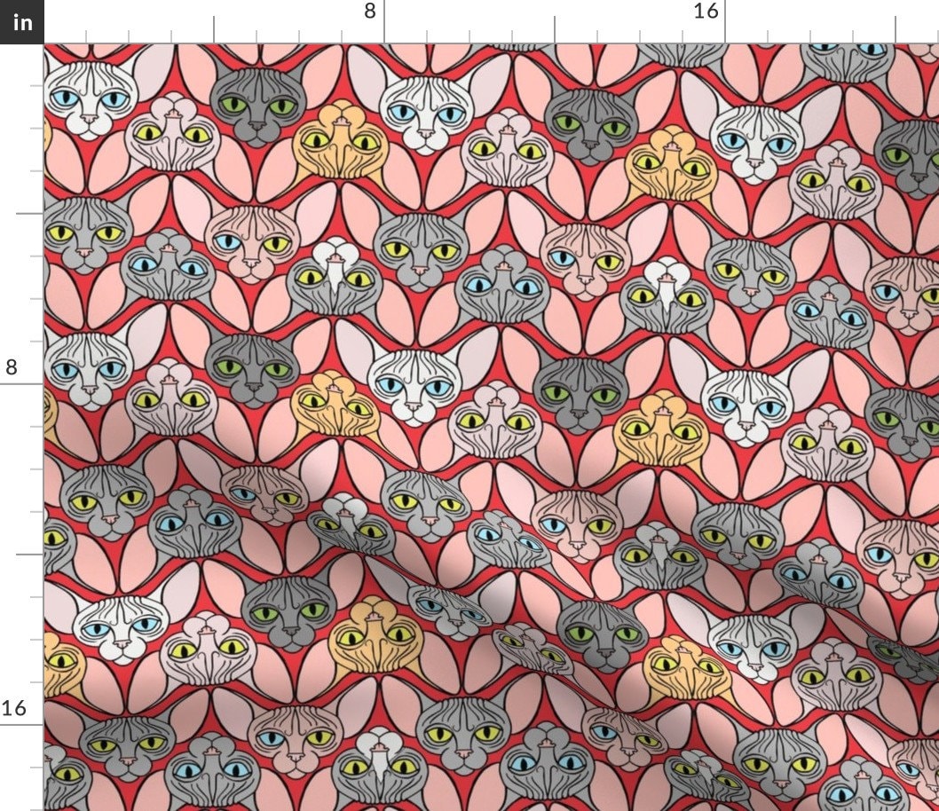 sphynx cat fabric